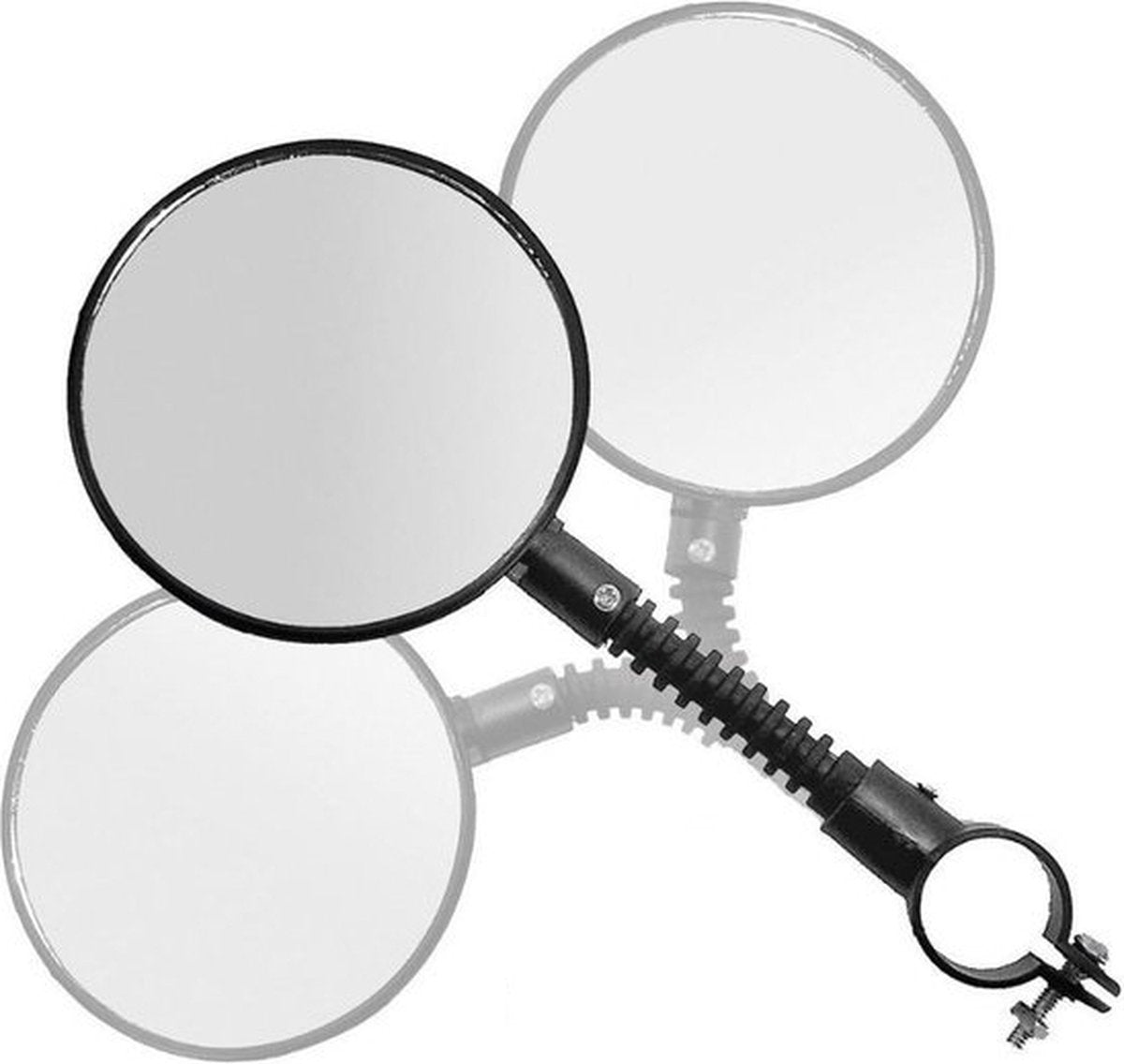 Bicycle mirror - rearview mirror with red reflector V1188-MS101-00089-1