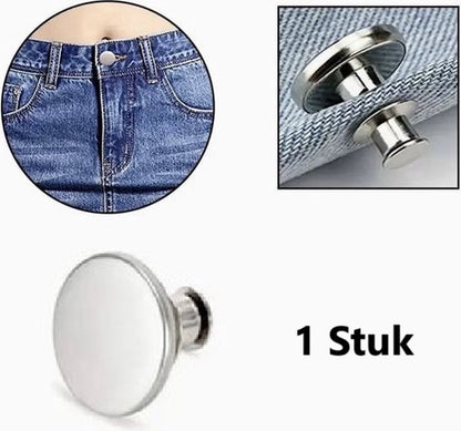 Jeans Button with Snap | Universal Jeans Button Pin | Jeans Buttons | Replacement Buttons | Jeans Button | V1188-MS101-00099-1