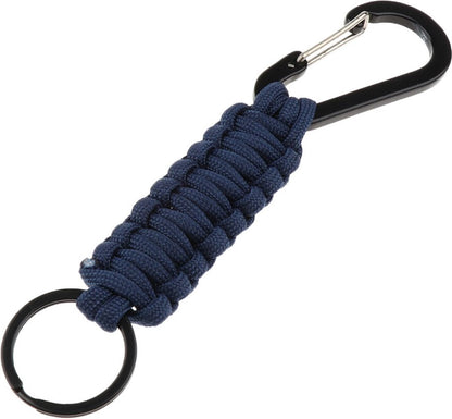 Paracord Survival Keychain with Carabiner | Emergency Kit | Extra Strong | Blue V1188-MS101-00112-1