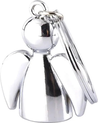 Guardian Angel Keychain | Guardian Angel Keychain | Key Holder | Stainless Steel | Silver V1188-MS101-00121-1