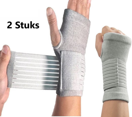 1 Pair Wrist Braces | Wrist Support | Wrist Protector | Sports Brace Wrist | Wrist Stabilizer | Wrist Bandage V1188-MS101-00122-1