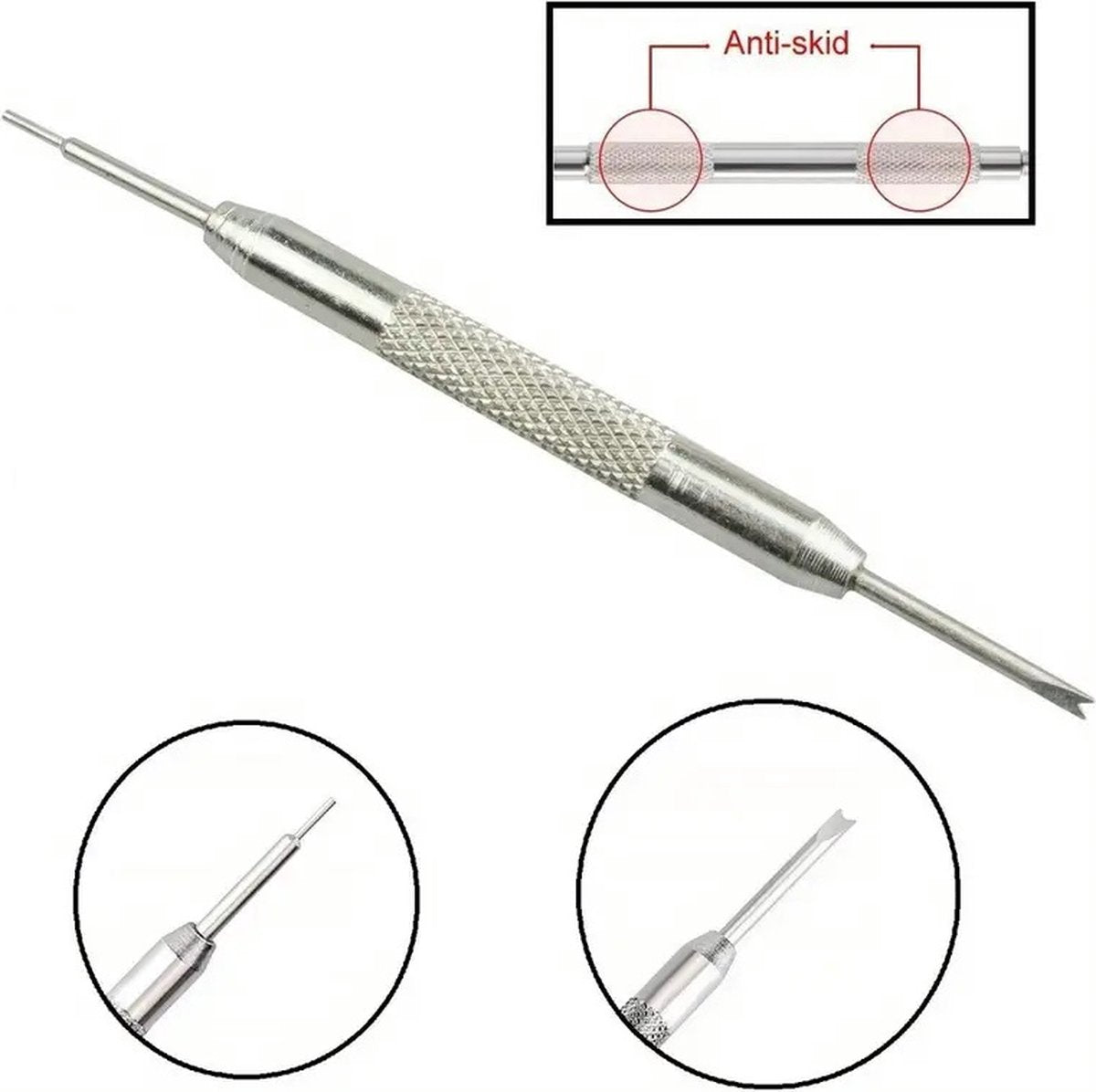 Watch Tools | Changing Watch Strap | Steel Pushpin Remover | Replacing Watch Strap | Stainless Steel V1188-MS101-00124-1