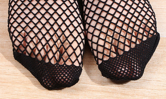 3 Pairs of Fishnet Socks for Women | Trendy Socks | Fishnet Stockings | Thin Mesh Socks | With Anti-slip | V1188-MS101-00126-1