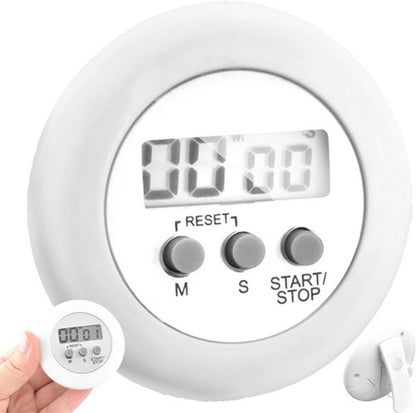 Digital Kitchen Timer | Kitchen Timer with Magnet | Kitchen Timer | Egg Timer | White V1188-MS101-00134-1