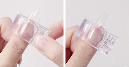 Polygel Clamp | Nail Clamp | Nail Clip | Dual Form Clamp | For Applying Gel Nails V1188-MS101-00141-1