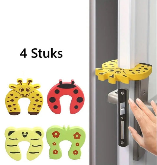 Door Stoppers Animal I Baby and Child Door Protectors I Door Protection I Foam / Foam I Animal Door Stopper I V1188-MS101-00142-1