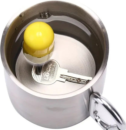 Floating Keychain I ABS I Bumper I Key Driver I Floating I Oval I White V1188-MS101-00148-1