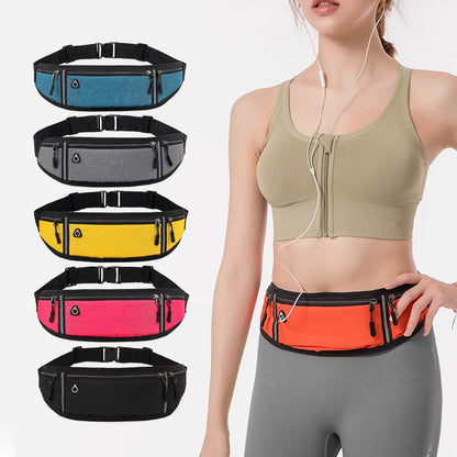 Waist Bag | Running Belt | With Phone Holder | With Smartphone Holder | Reflective | Running Bag | Blue V1188-MS101-00150-1