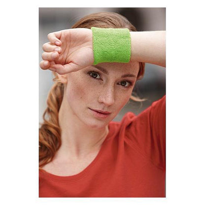 Gold wrist sweatbands 2 pieces V1188-MS101-00153-1
