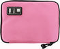 Cable and gadget organizer, Organizer for USB stick/mobile phone/cables/power bank - Light pink V1188-MS101-00160-1