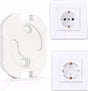 Socket Security for Children | Self-Adhesive Socket Protection Safety Lock Socket | Child Lock Socket | 4 V1188-MS101-00162-1