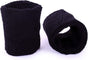 Sweatband set - Black - wrist - for adults - 2 pieces V1188-MS101-00170-1