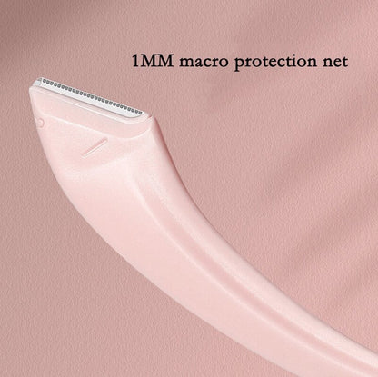 Eyebrow Scissors | Small Eyebrow Scissors | Eyebrow Comb | Scissors and Trimmer | With 2 Eyebrow Blades | Pink V1188-MS101-00172-1