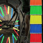 Spoke Bicycle Reflectors Bicycle Wheel 12 Pieces | Spoke Reflectors | Wheel Reflectors | Glow In The Dark | V1188-MS101-00178-1