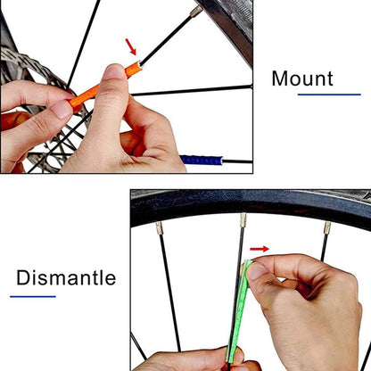 Spoke Bicycle Reflectors Bicycle Wheel 12 Pieces | Spoke Reflectors | Wheel Reflectors | Glow In The Dark | V1188-MS101-00178-1