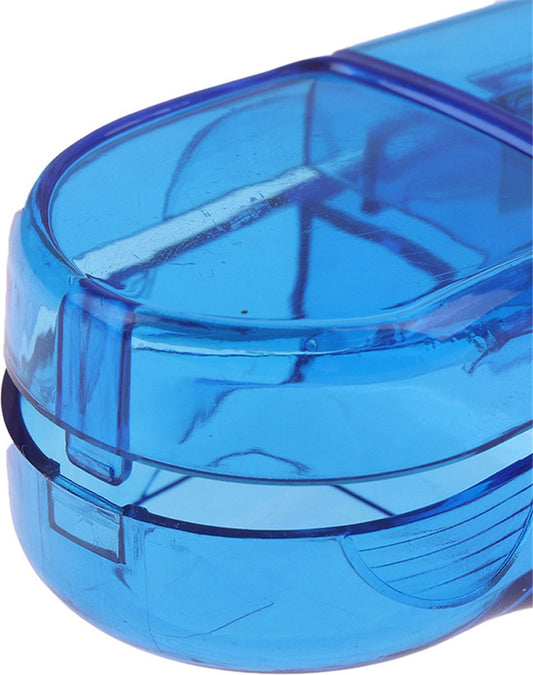 Pill Cutter | Pill Cutter | Pill Box | Pill Storage Box | Medicine Box | Blue V1188-MS101-00179-1