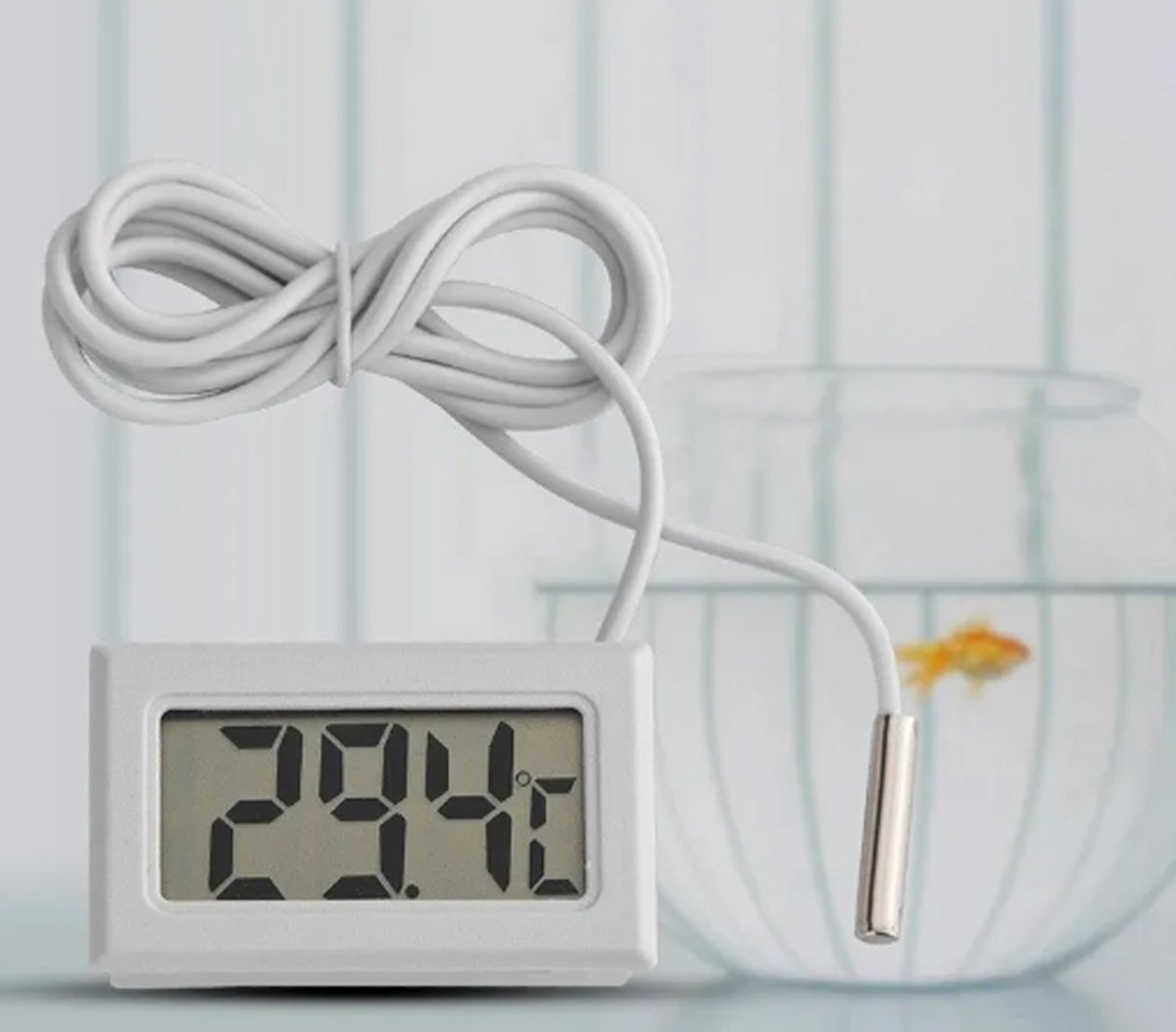 Refrigerator Thermometer | Aquarium Thermometer | Digital Freezer Thermometer | Deep Freezer Thermometer | V1188-MS101-00184-1