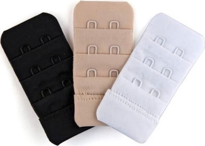 Bra extender | 2 Hooks | Bra accessories | Bra extender | Bra extender | Rectangular hooks | Set of 3 | V1188-MS101-00186-1