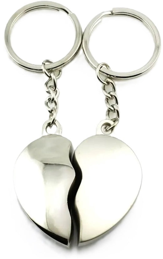 Heart and Arrow Keychain 2-piece I Love You I Couple Keychain I Two-piece Heart Keychain V1188-MS101-00190-1