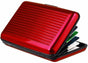 Aluminum Card Holder | Card Holder | Aluminum Wallet | Wallet | Card Holder | Red V1188-MS101-00199-1