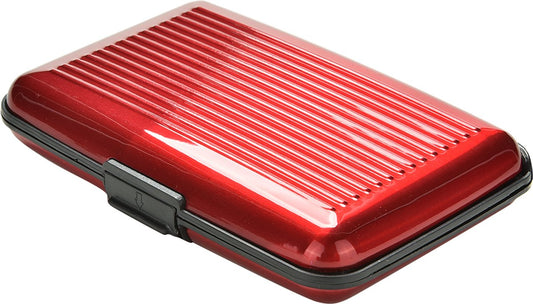 Aluminum Card Holder | Card Holder | Aluminum Wallet | Wallet | Card Holder | Red V1188-MS101-00199-1
