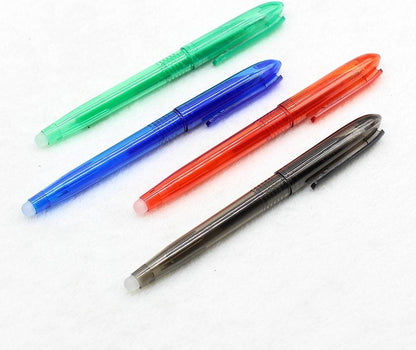 4 x Correctable Pens - Blue, Black, Red, Green - 0.7 mm - Ballpoint Pen V1188-MS101-00202-1