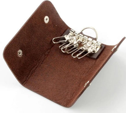 Key holder - Key wallet - Key organizer - Keychain - Leather - Brown V1188-MS101-00229-1