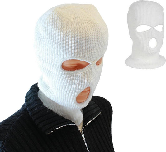 Three-Hole Balaclava | Facemask | Ski Hat | Bivouac | Winter Sports | Motorcycle/Skipper/Cycling Hat | V1188-MS101-00230-1