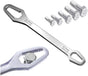 Wrench I Universal ring spanner 8-22 MM I Wrench I Adjustable I Silver V1188-MS101-00235-1