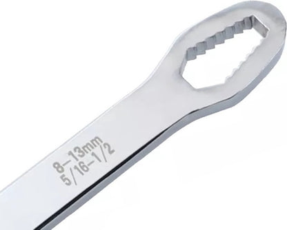 Wrench I Universal ring spanner 8-22 MM I Wrench I Adjustable I Silver V1188-MS101-00235-1