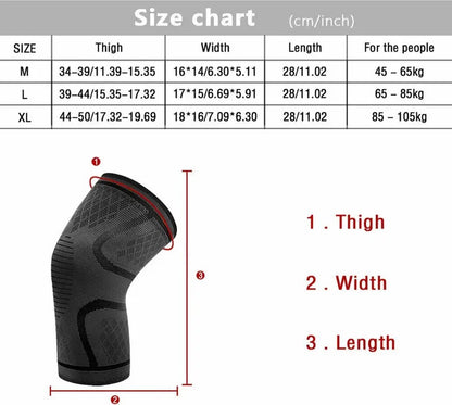 Compression Knee Brace | Knee Support | Knee Protector | Knee Bandage | Knee Support | 1 Piece | Black Green V1188-MS101-00237-1