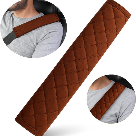 Luxury Car Seatbelt Cover | Seatbelt Protector | Seatbelt Cushion | Car Safety | Safety Belt Cushion Pads | V1188-MS101-00243-1