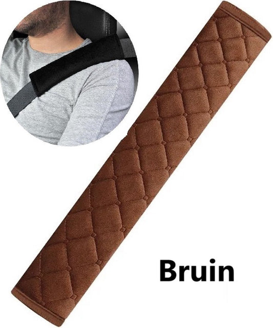 Luxury Car Seatbelt Cover | Seatbelt Protector | Seatbelt Cushion | Car Safety | Safety Belt Cushion Pads | V1188-MS101-00243-1