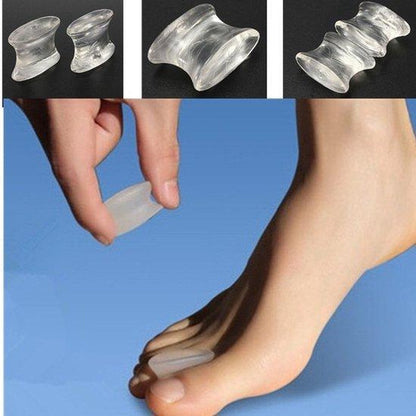 Hallux Valgus Classic Silicone Toe Separator - Toe Corrector - 2 pieces V1188-MS101-00257-1