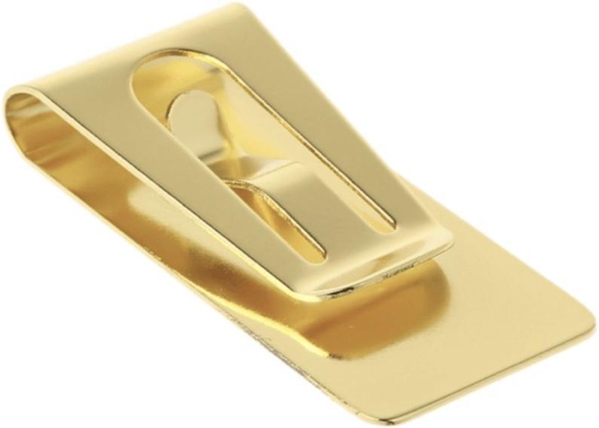 Money clip Gold-colored Knuckle 7cm by 2.5cm V1188-MS101-00266-1