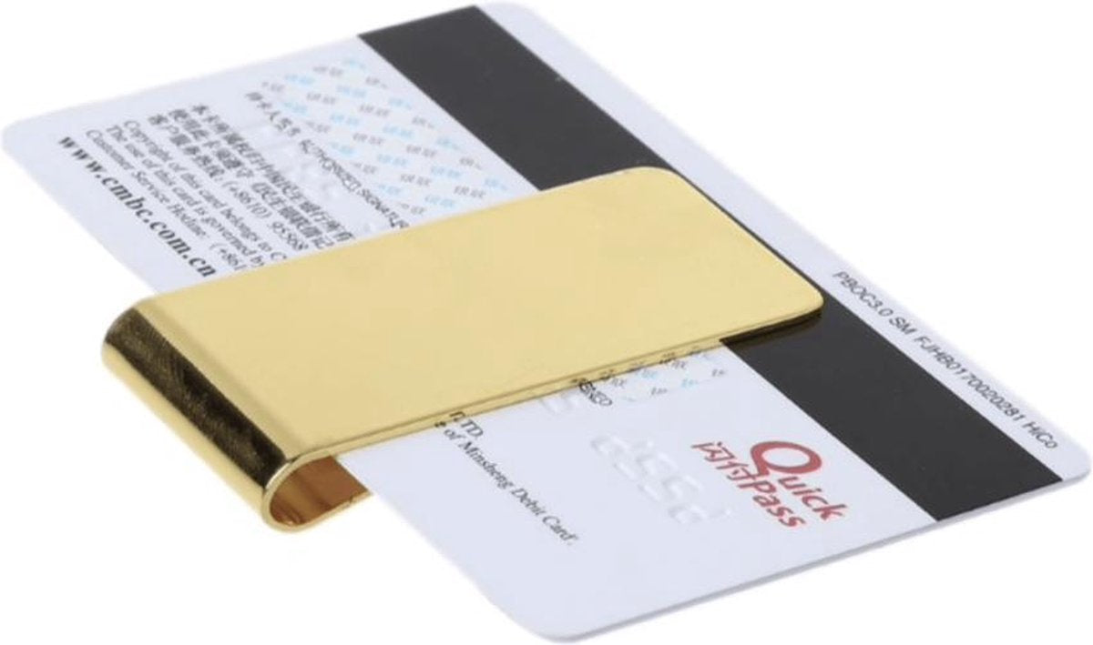 Money clip Gold-colored Knuckle 7cm by 2.5cm V1188-MS101-00266-1