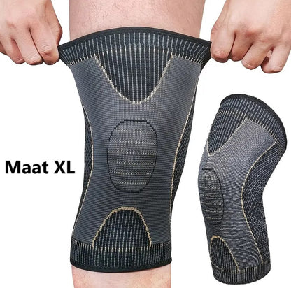 Compression Knee Brace Copper Infused | Knee Support | Knee Protector | Knee Bandage | Knee Support | 1 Piece V1188-MS101-00267-1