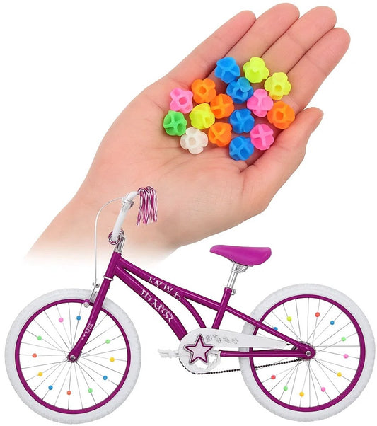 Spoke Beads Bicycle Wheel 36 Pieces | Spoke Reflectors | Glow In Dark | Wheel Reflectors Children's Bicycle | V1188-MS101-00268-1