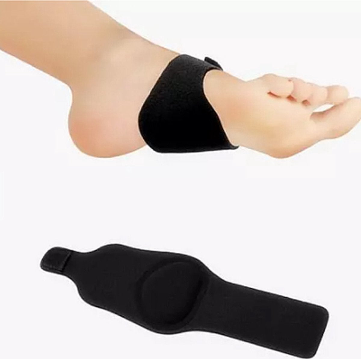 Elastic Midfoot Support Cushions | Arch Brace | Insoles for Flat Feet | Brace for Flat Feet | Adjustable | V1188-MS101-00270-1
