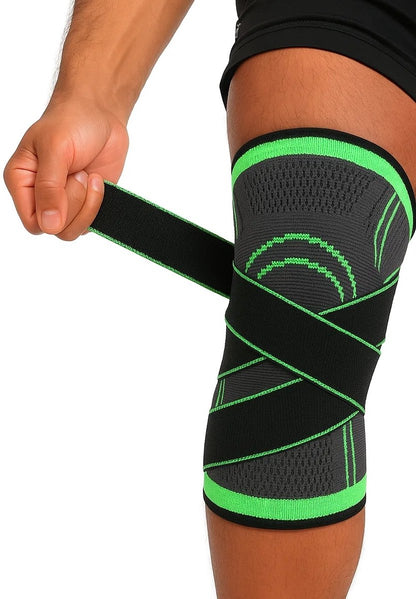 3D Compression Knee Brace | Knee Support | Knee Protector | Knee Bandage | Knee Support | 1 Piece | V1188-MS101-00273-1