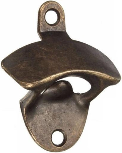 Wall Bottle Opener | Wall Bottle Opener | Wall Bottle Opener | Includes 2 Screws | Bronze V1188-MS101-00277-1
