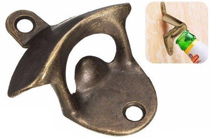 Wall Bottle Opener | Wall Bottle Opener | Wall Bottle Opener | Includes 2 Screws | Bronze V1188-MS101-00277-1