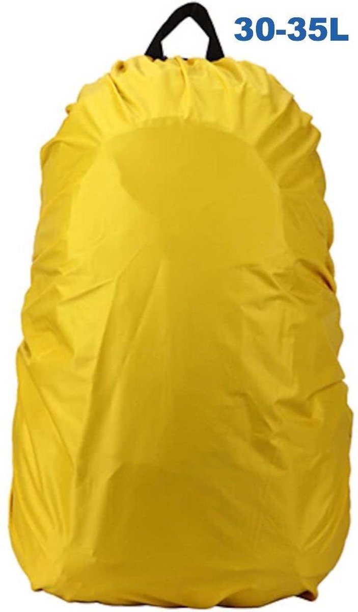 Backpack Rain Cover - Waterproof Rain Cover for Backpack - 30-35 Liter Rain Cover - Yellow V1188-MS101-00289-1