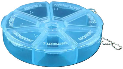 Pill box | Pill box | Medicine box | Tablet dispenser | Pill box | 7 days | Blue V1188-MS101-00309-1