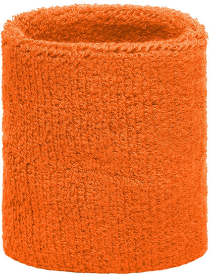 Orange sweatband for wrist V1188-MS101-00311-1