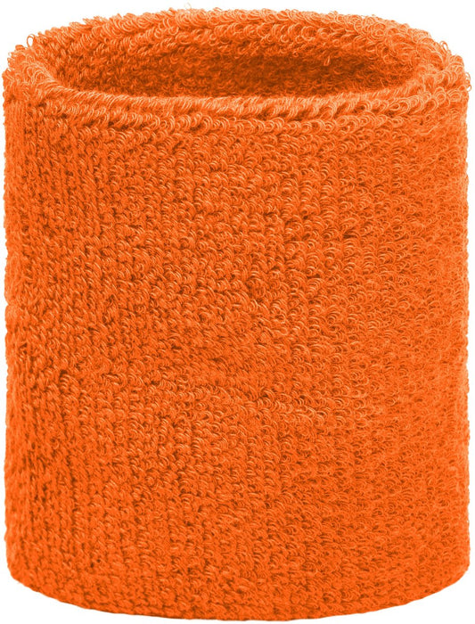 Orange sweatband for wrist V1188-MS101-00311-1
