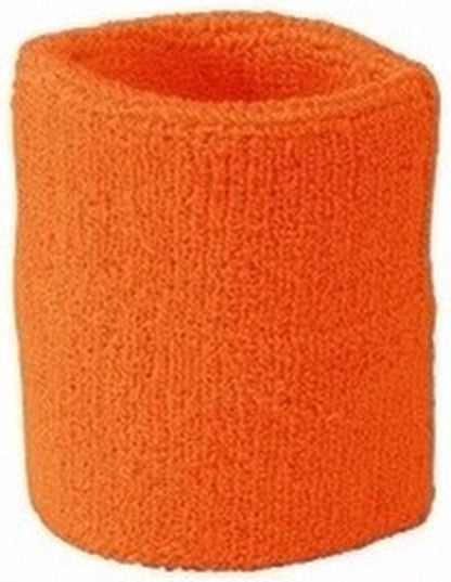 Orange sweatband for wrist V1188-MS101-00311-1