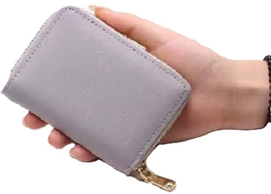 Card Holder with Anti-RFID | Credit Card Holder | With Cash Compartment | Card Holder - Wallet | PU Leather | V1188-MS101-00347-1