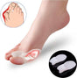 4x silicone big toe corrector/spreader (hallus valgus) V1188-MS101-00348-1