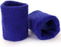 Blue wrist sweatbands - for adults - 2 pieces V1188-MS101-00363-1